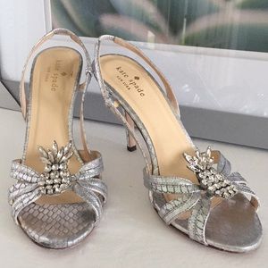 Kate Spade ‘Hula’ Pineapple Heels Size 7.5B
